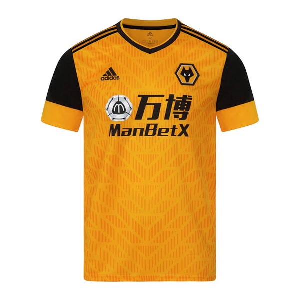 Thailande Maillot Football Wolves Domicile 2020-21 Jaune